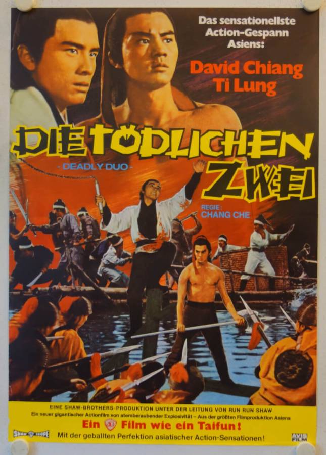 The Deadly Duo original release german movie poster